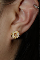Oleander Jade Earrings