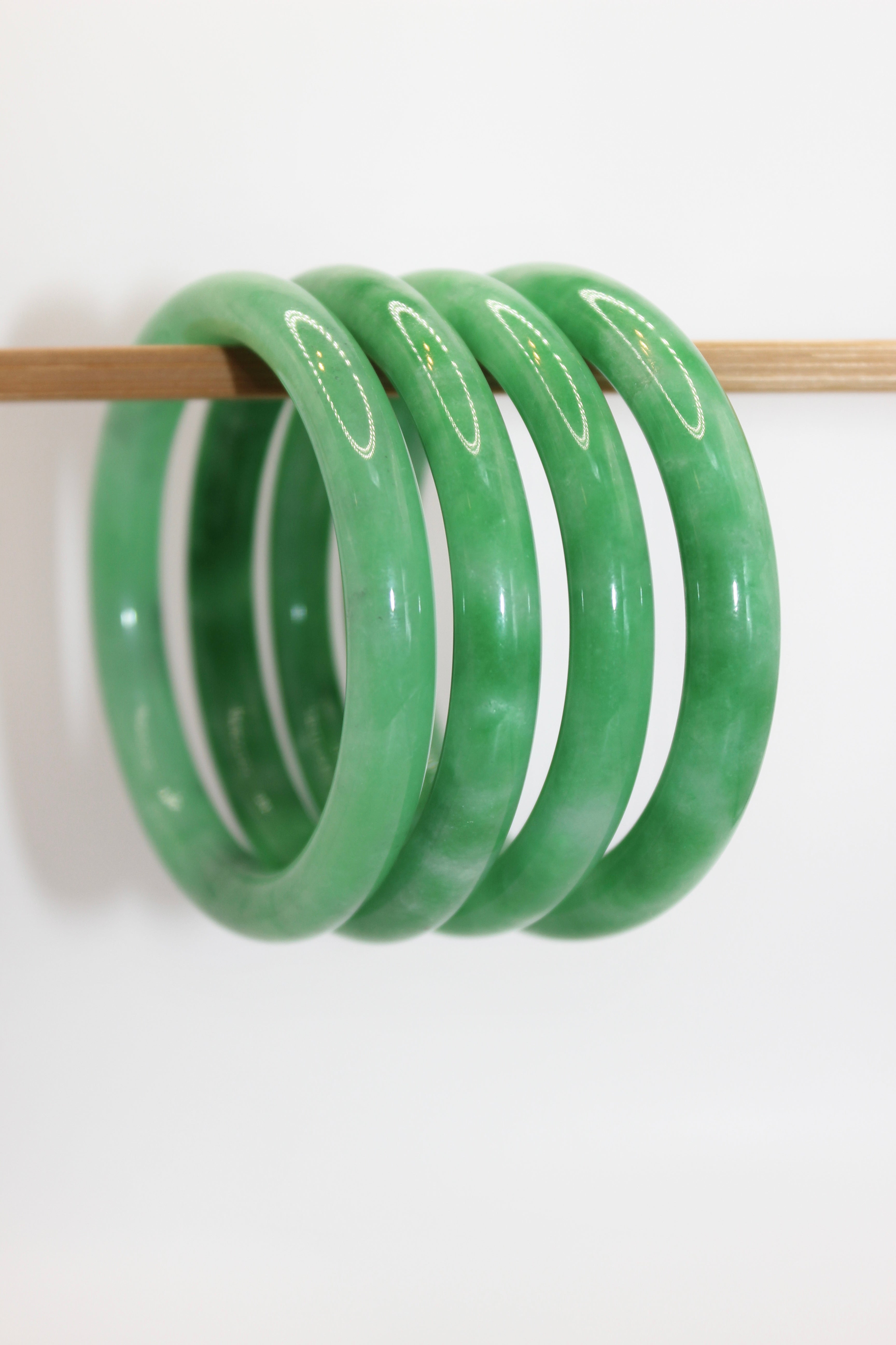 Green Jade Bangles