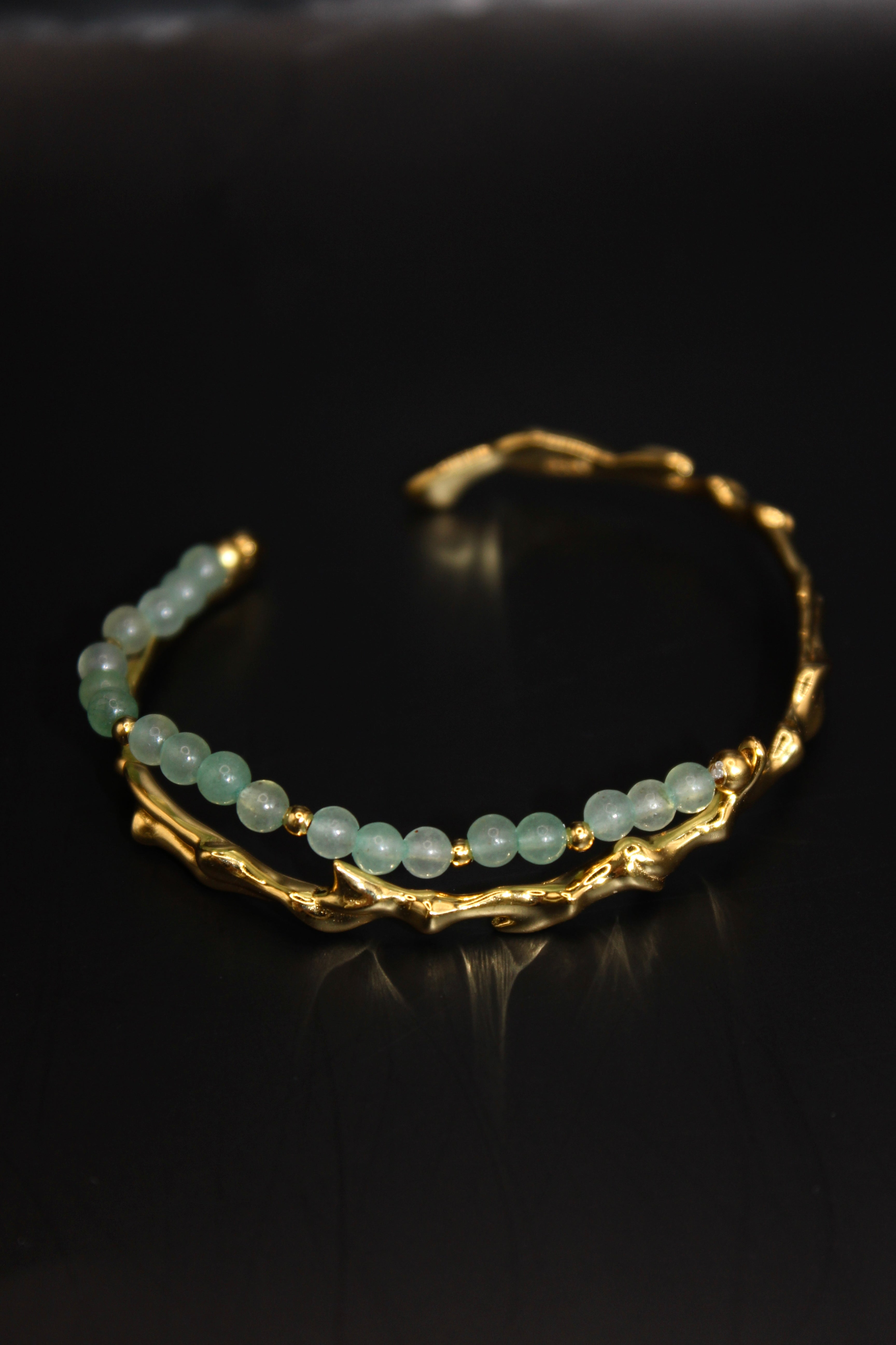 Green Tree Viper Cuff