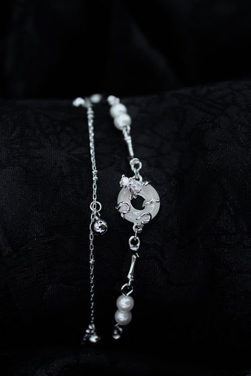 Lonomia Caterpillar Jade Bracelet