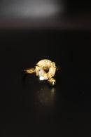 Angel’s Trumpet Jade Ring