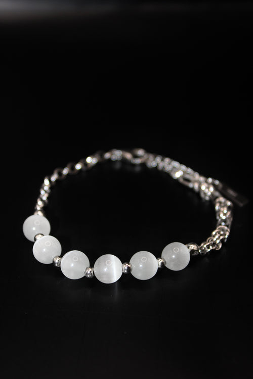 White Apricot Blossom Bracelet