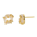Oleander Jade Earrings