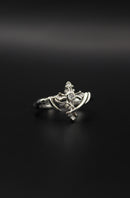 Veil Cross Ring