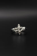Veil Cross Ring