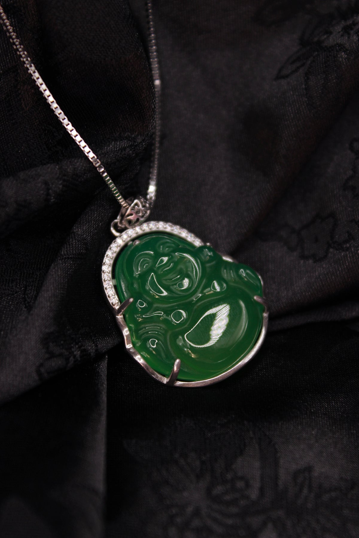 Buddha Jade Necklace