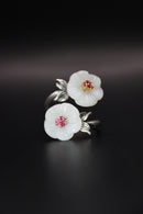 Double Blossom Ring