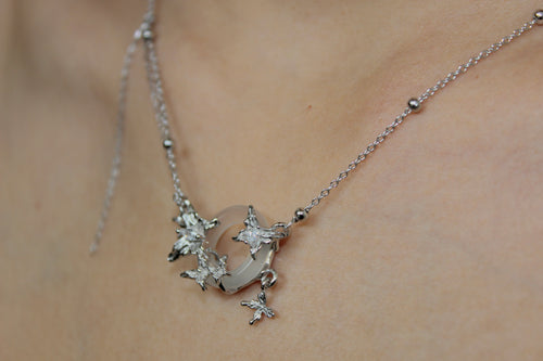 Lantana Camara Jade Necklace