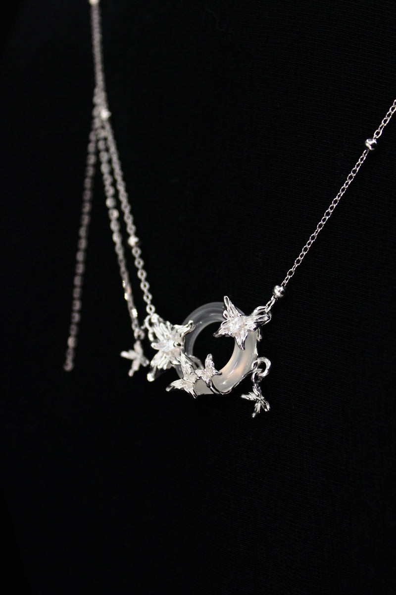 Lantana Camara Jade Necklace