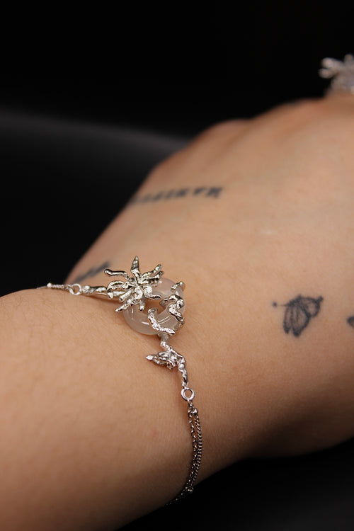 Sea Urchin Jade Bracelet