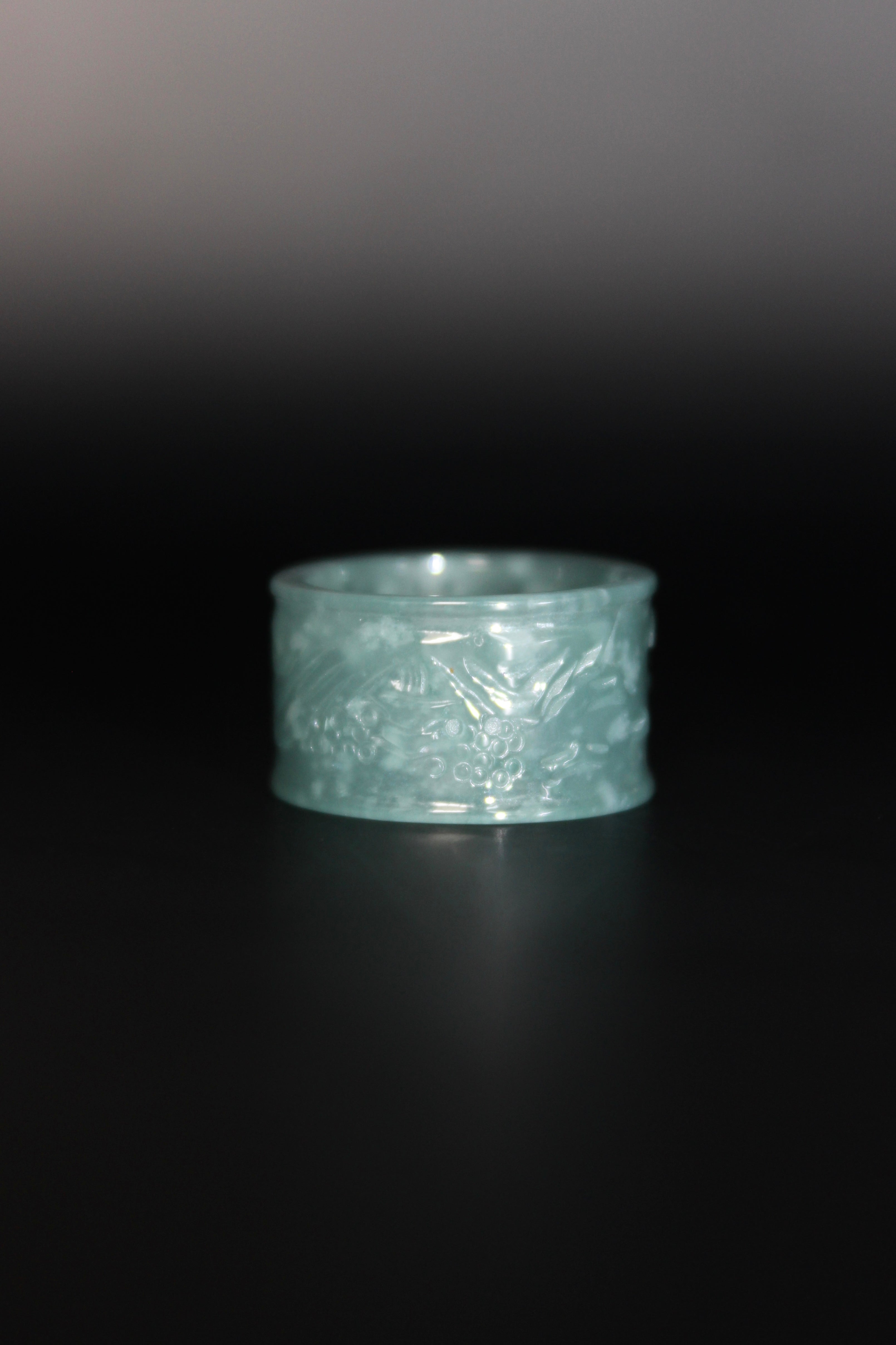 Landscape Jade Ring