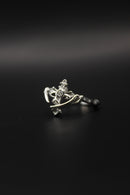 Veil Cross Ring