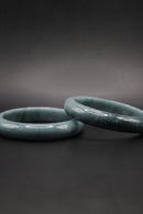 Blue Haze Jade Bangle
