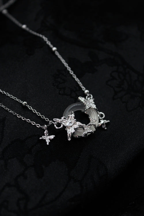 Lantana Camara Jade Necklace