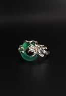 Aconitine Ring - Green Jade