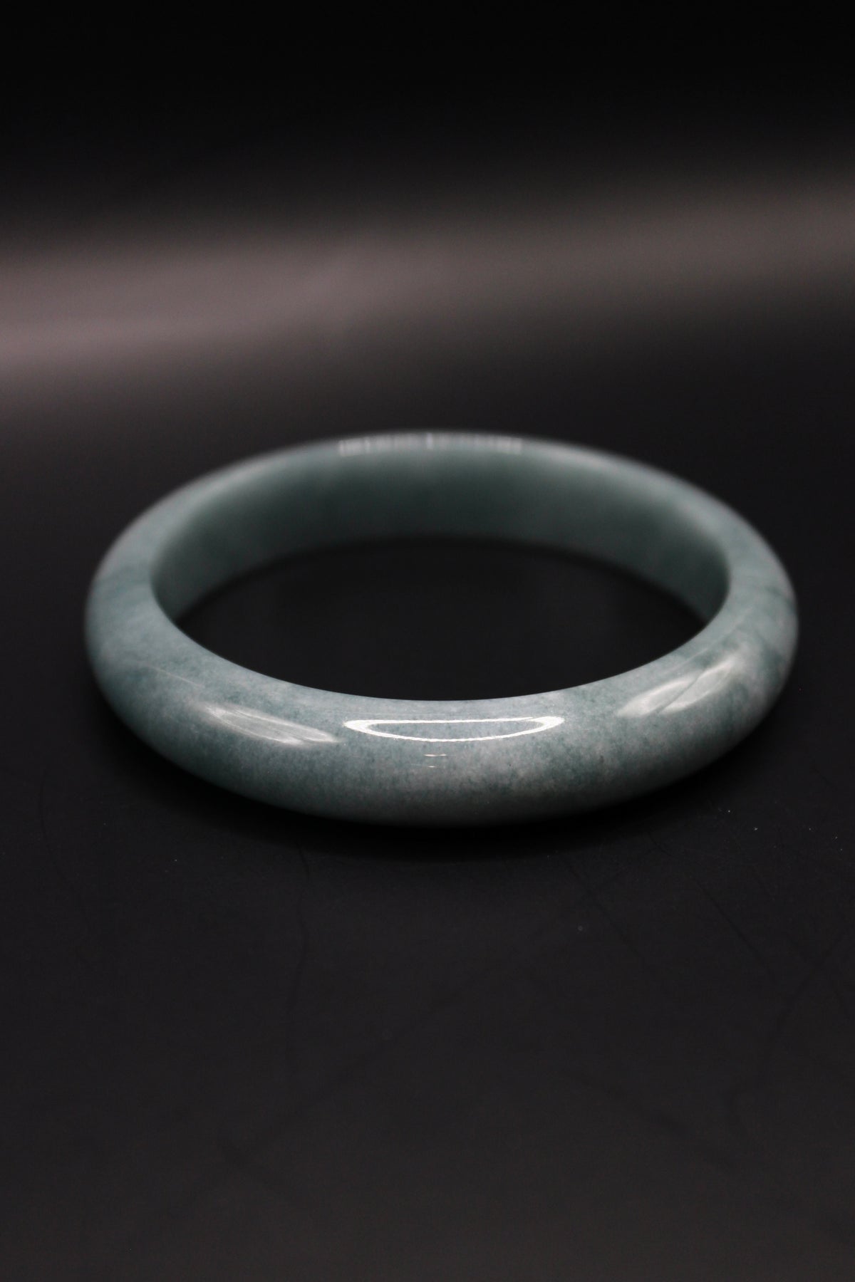 Blue Haze Jade Bangle