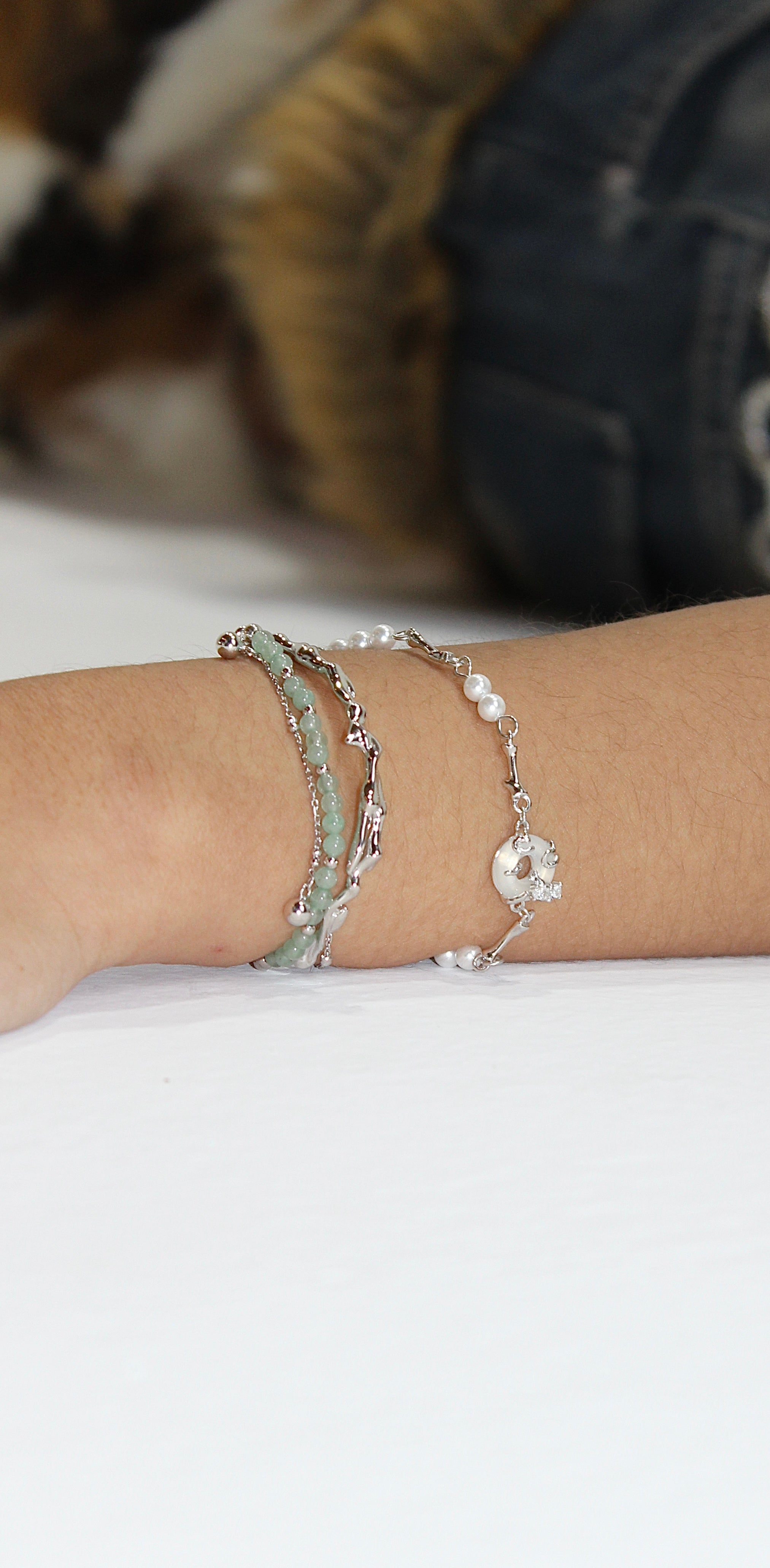 Green Tree Viper Cuff