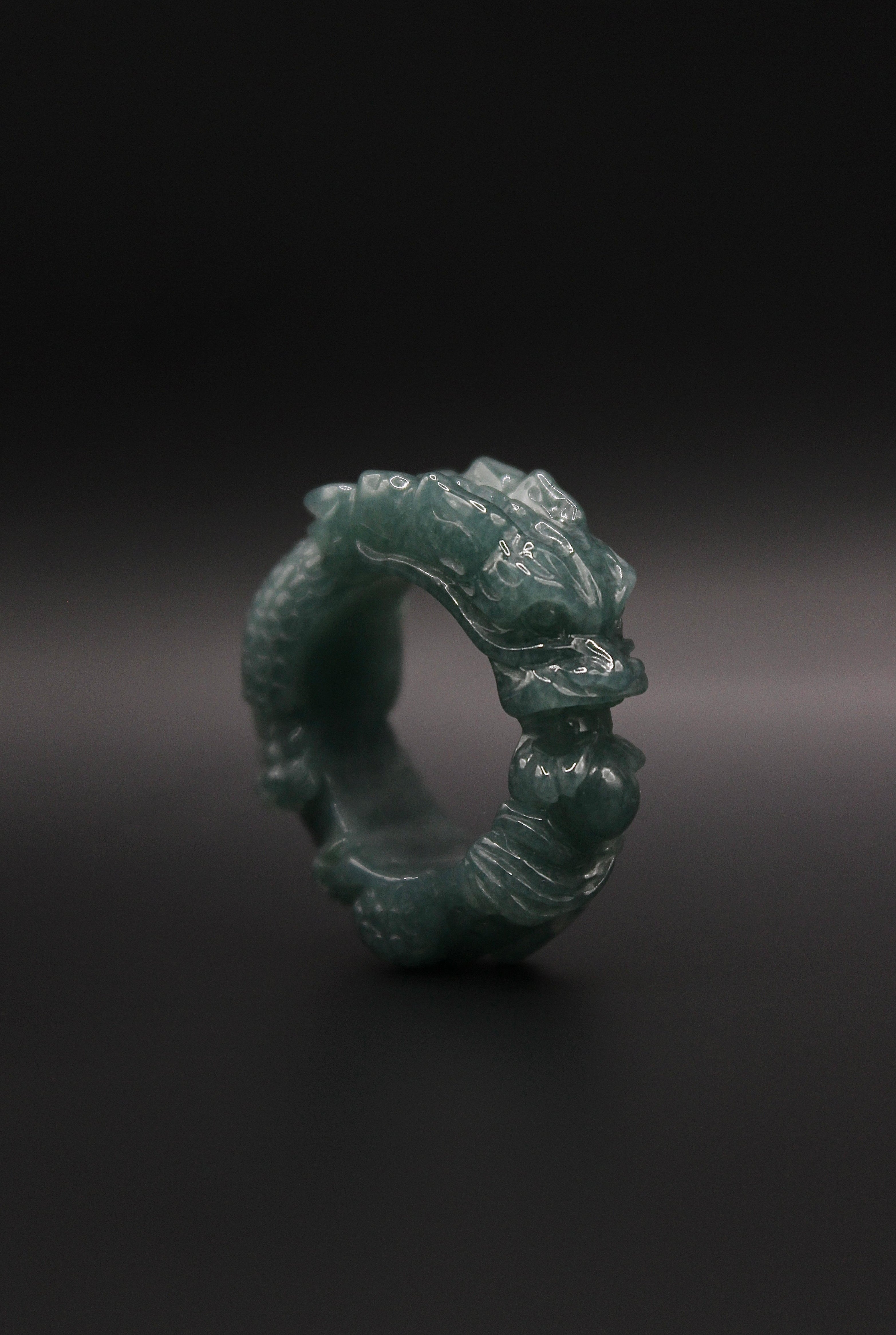 Dragon Jade Ring (Men's)