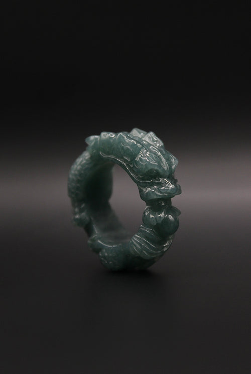 Dragon Jade Ring (Men's)