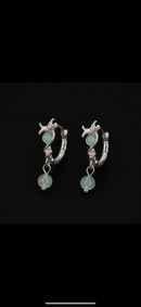 Lotus Root Dangle Earrings