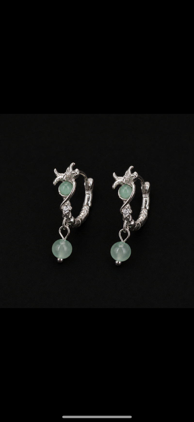 Lotus Root Dangle Earrings