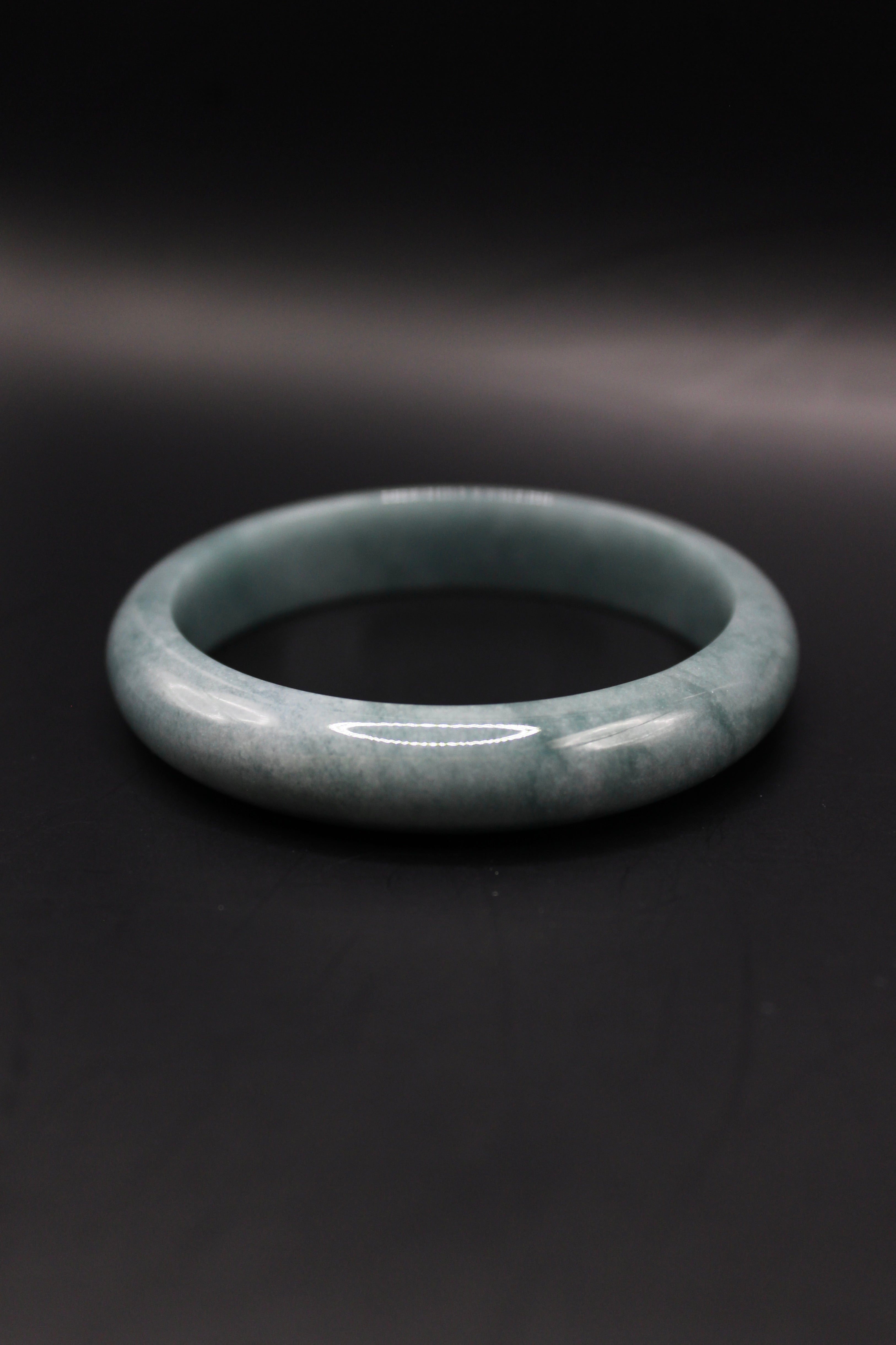 Blue Haze Jade Bangle