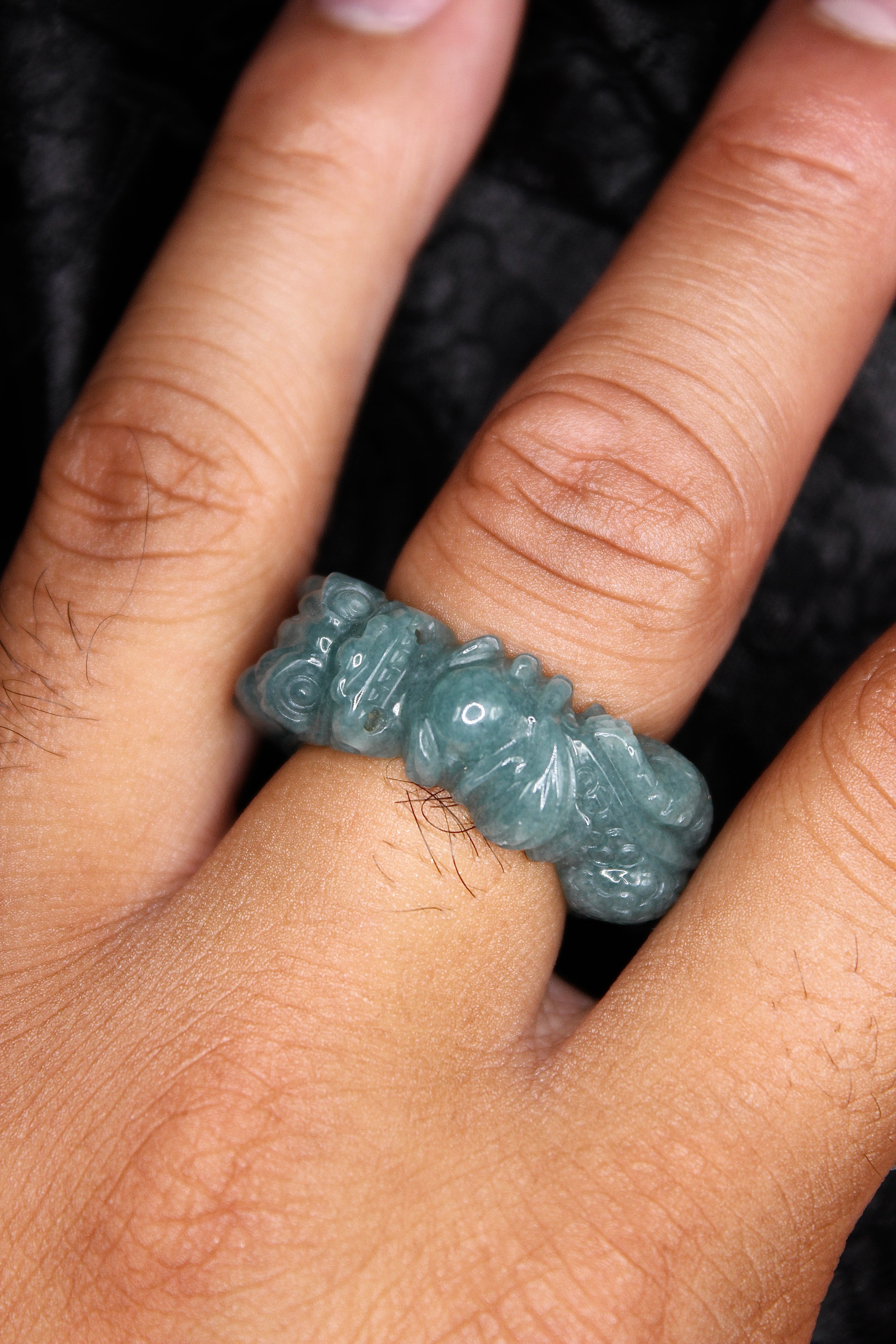 Dragon Jade Ring (Men's)