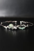 Mekong Rice Blossom Cuff