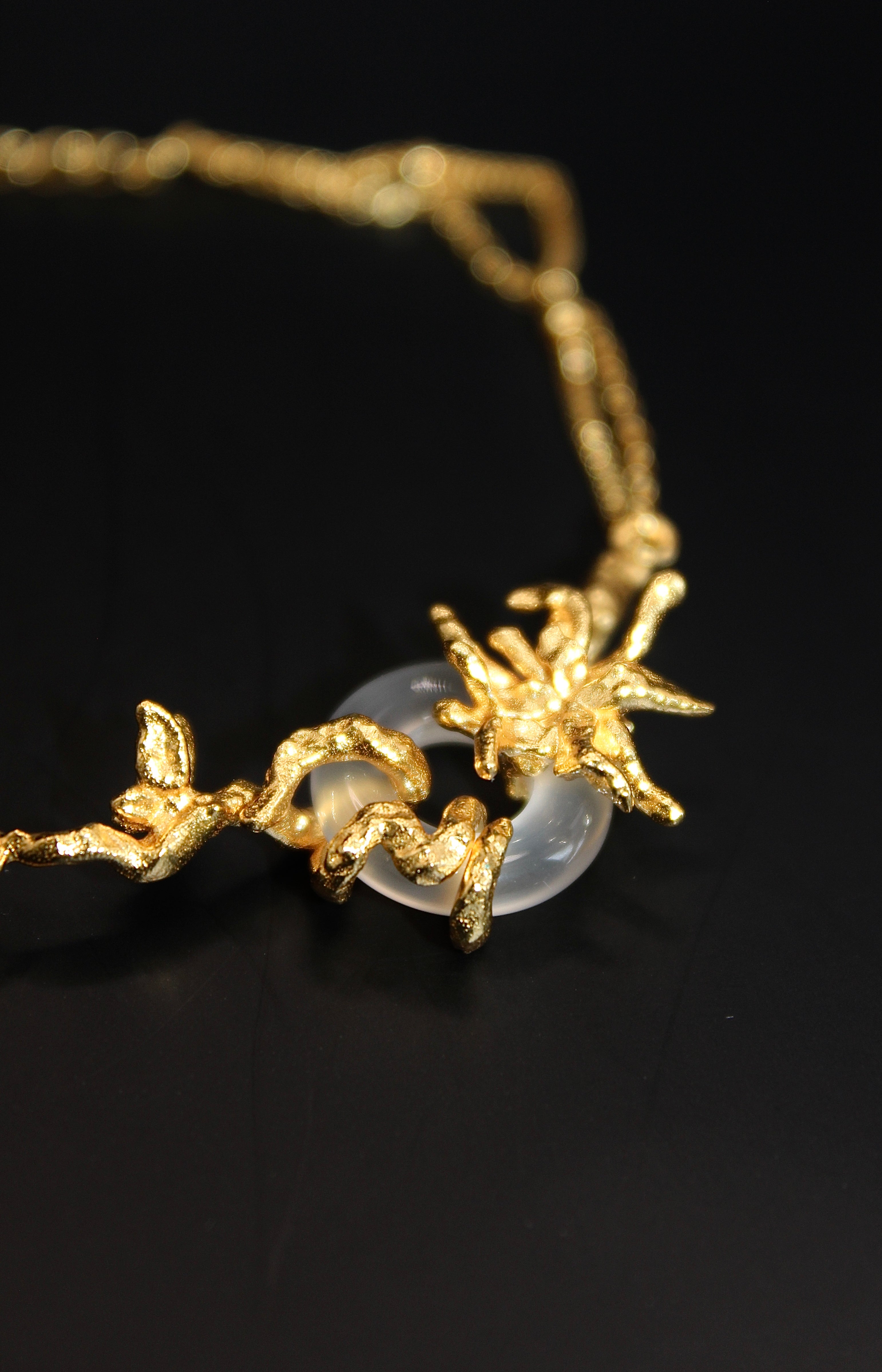 Sea Urchin Jade Bracelet