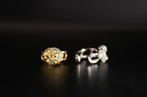 Datura Jade Ear Cuff