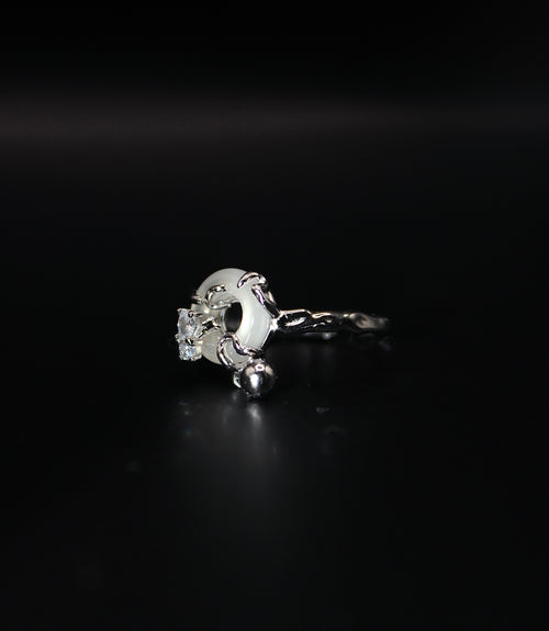Angel’s Trumpet Jade Ring