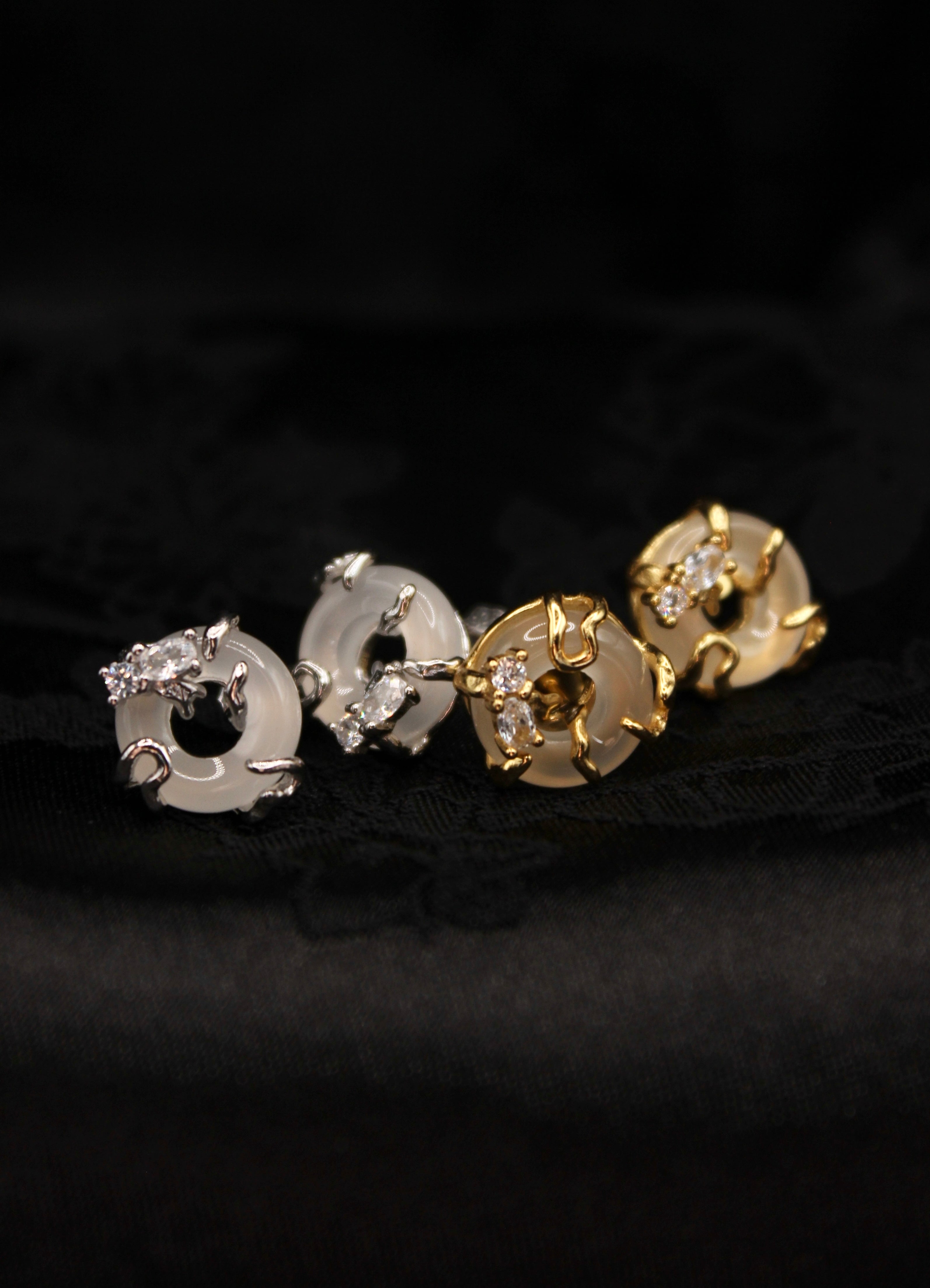 Oleander Jade Earrings