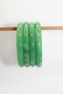Green Jade Bangles
