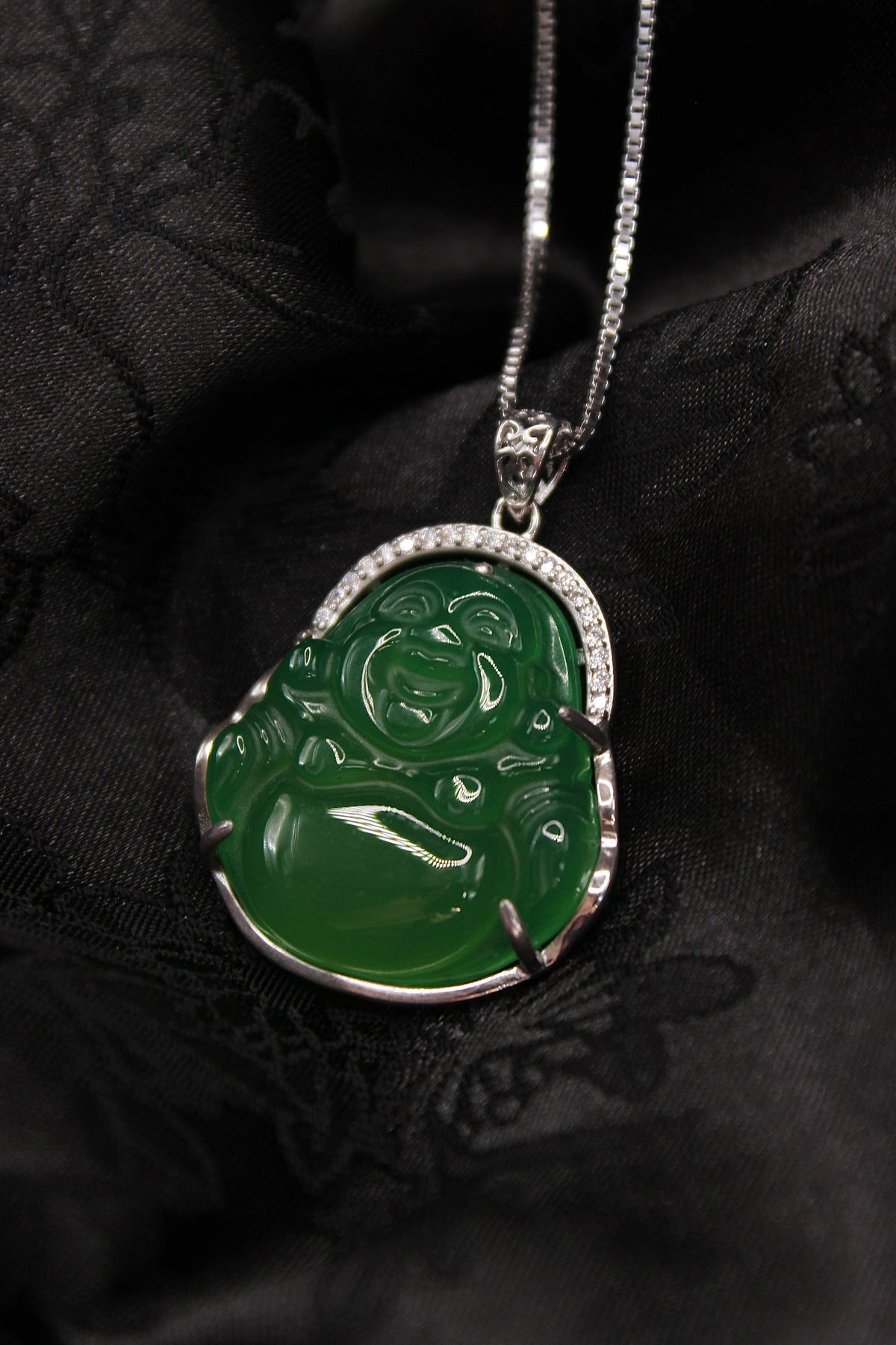 Buddha Jade Necklace