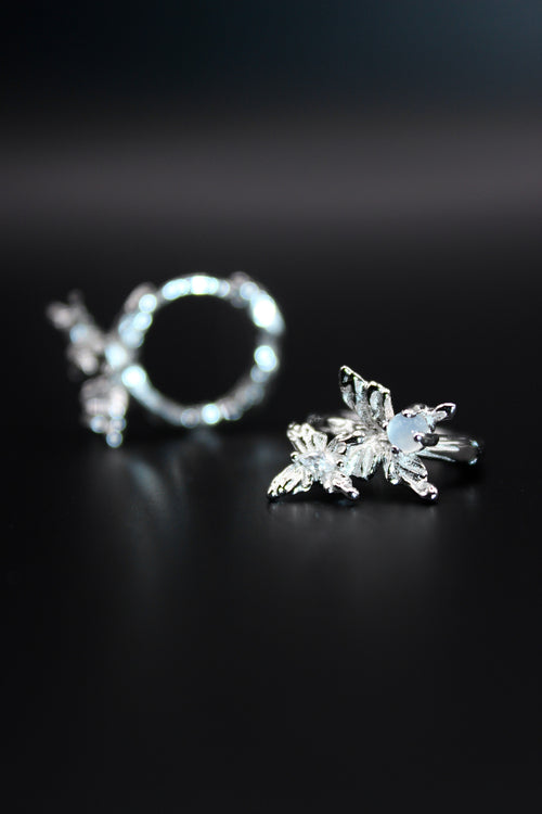 Hanoi Butterfly Hoops Earrings