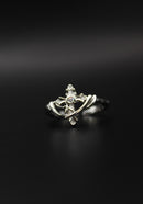 Veil Cross Ring