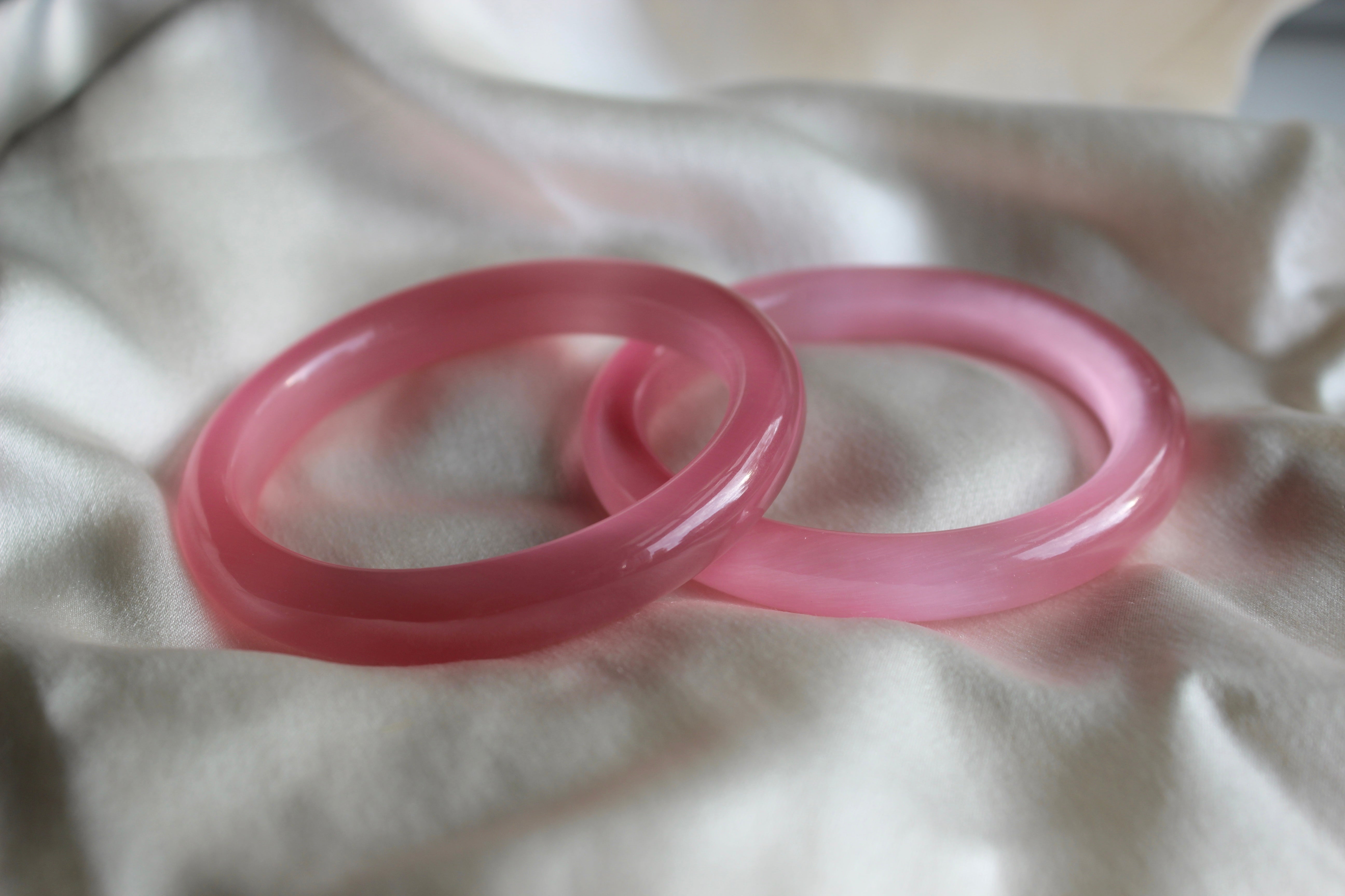 Soft Pink Bangles