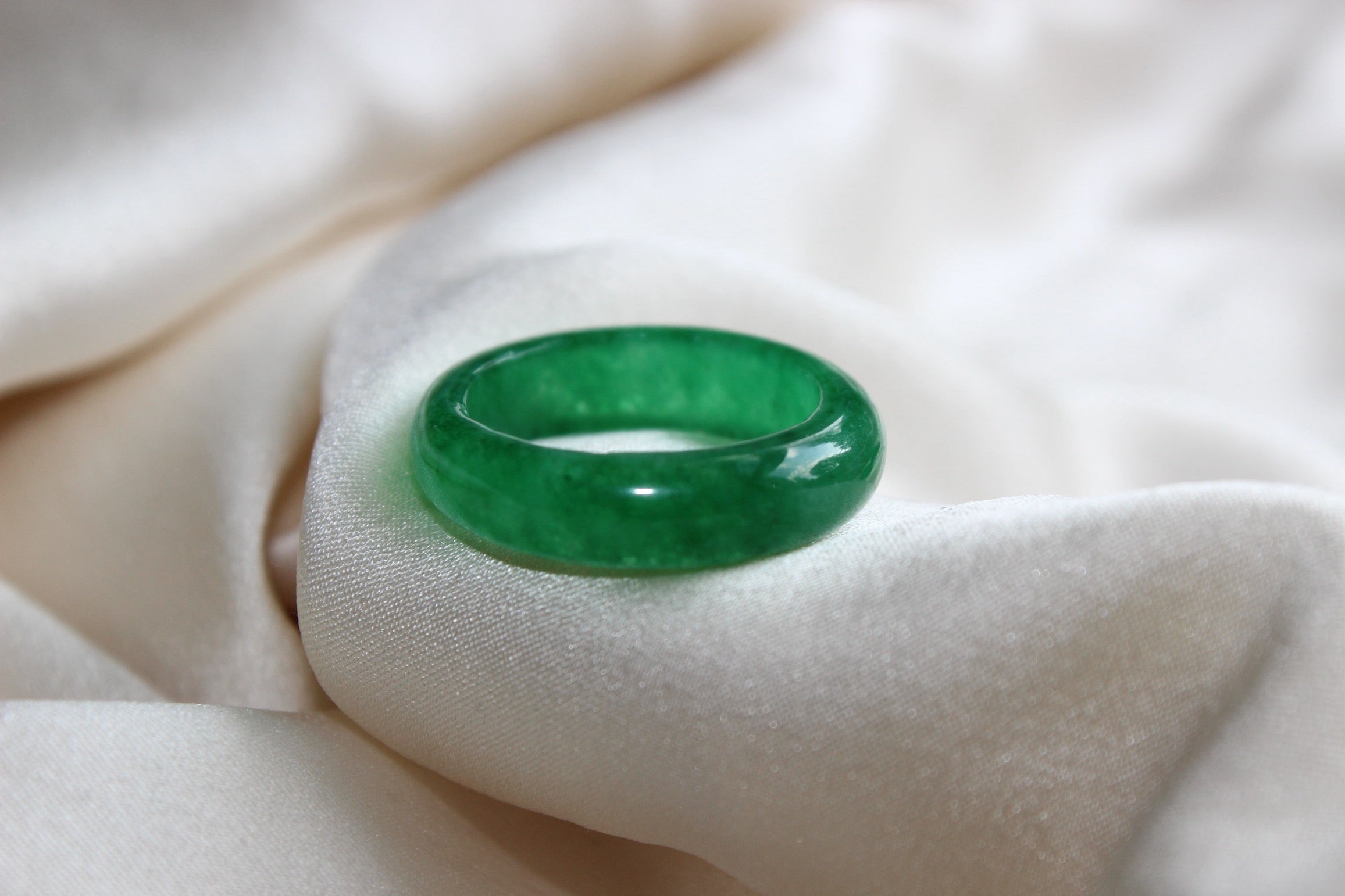 Green Jade Rings