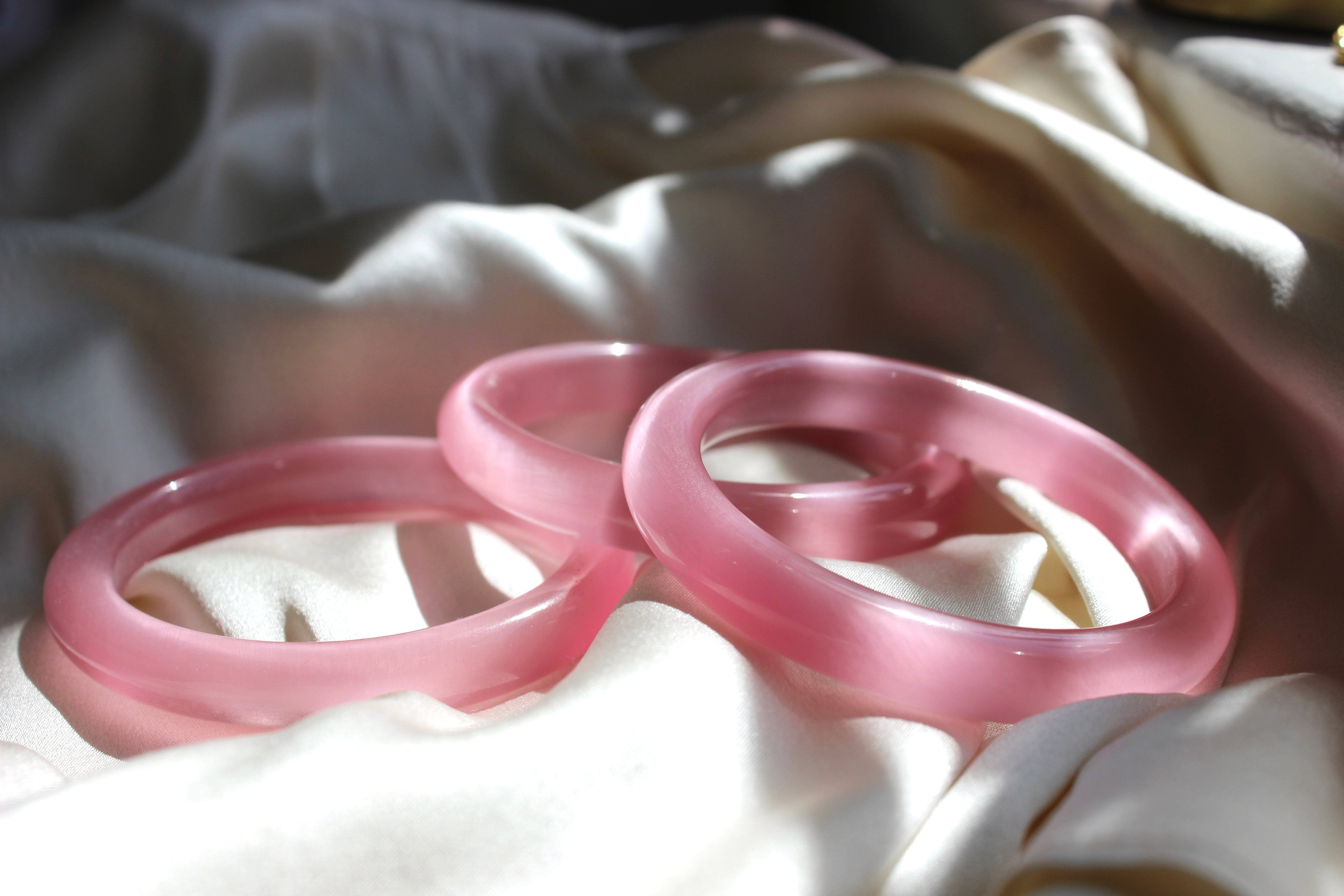 Soft Pink Bangles