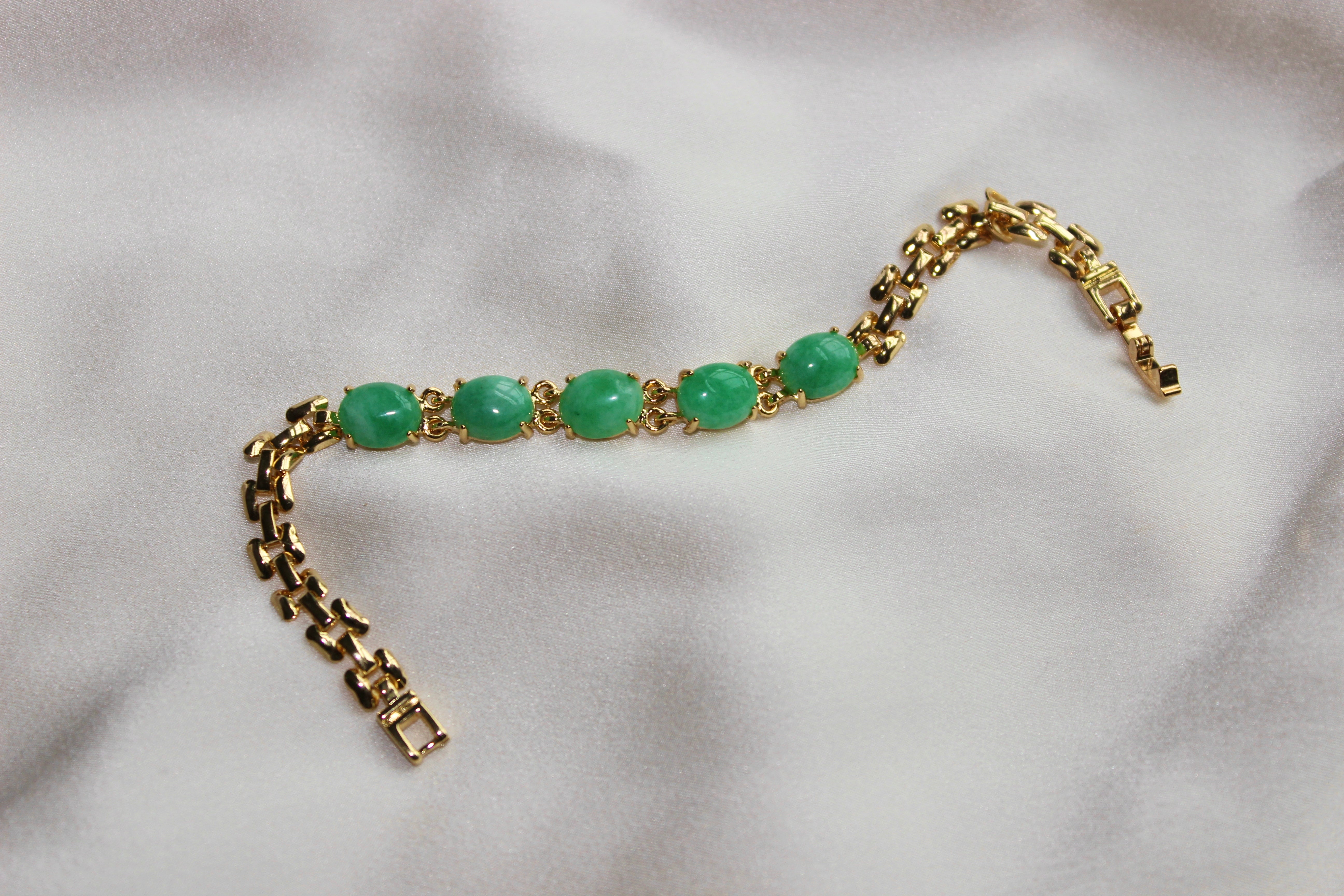 Jade Stone Bracelet