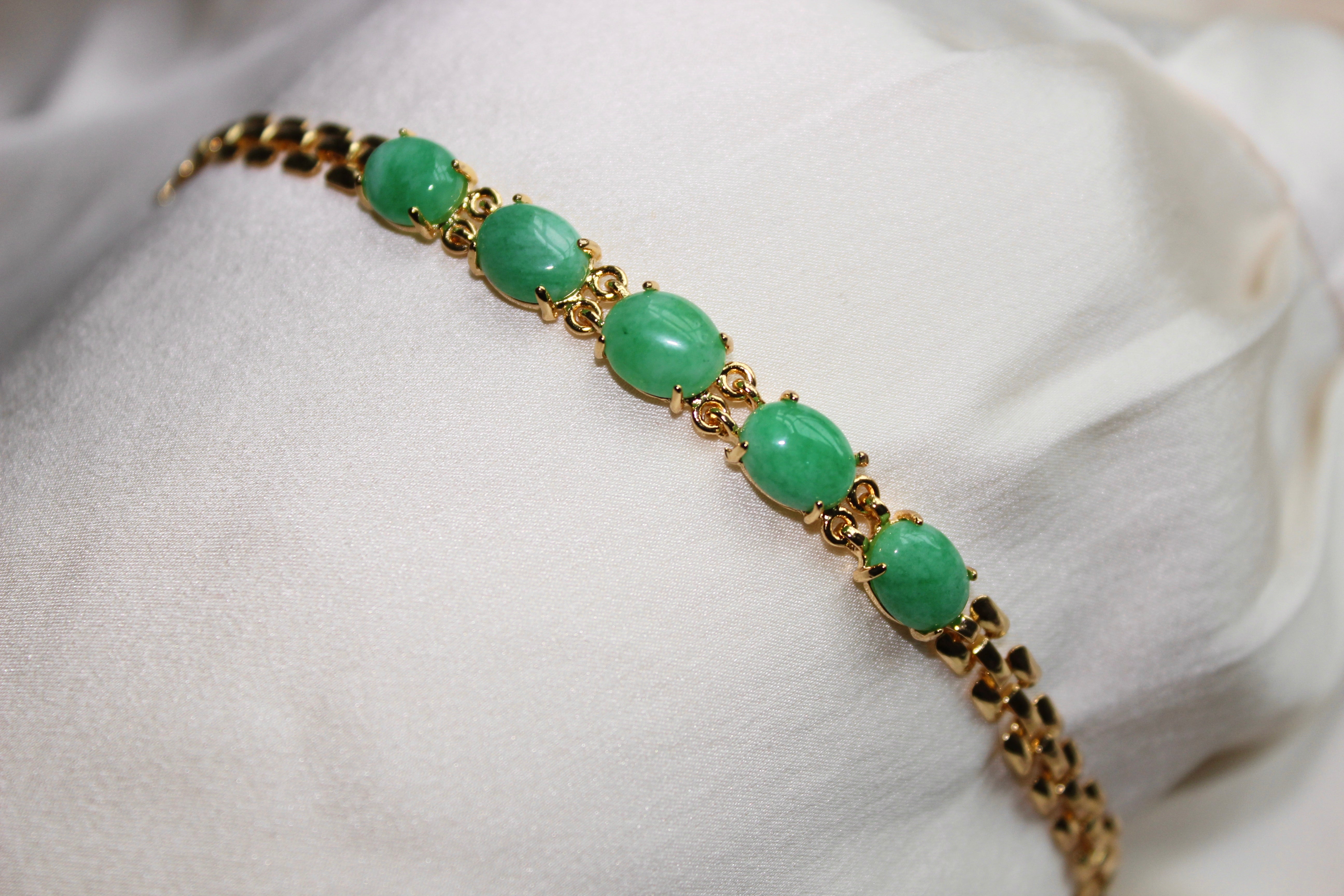 Jade Stone Bracelet