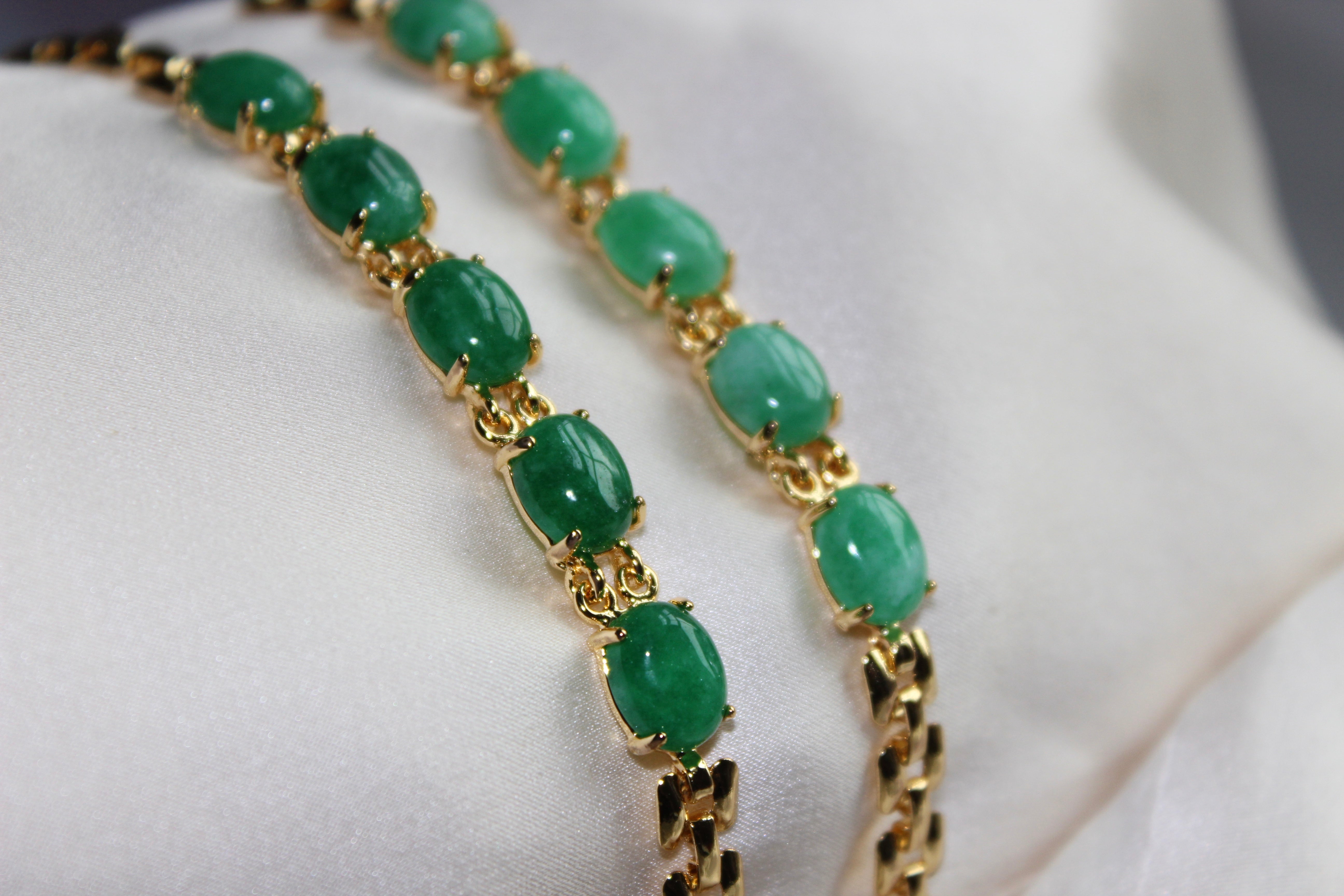 Jade Stone Bracelet