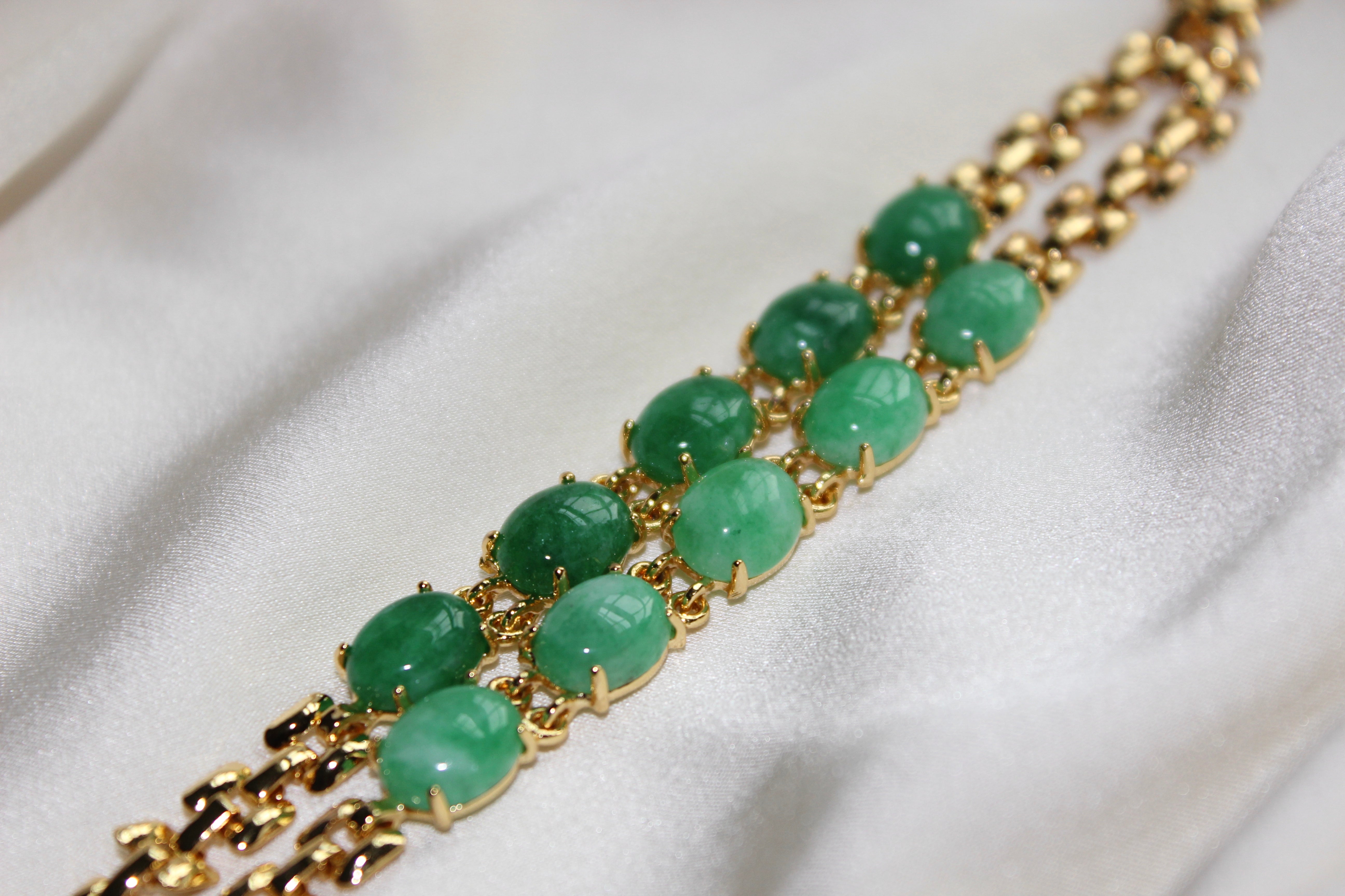 Jade Stone Bracelet